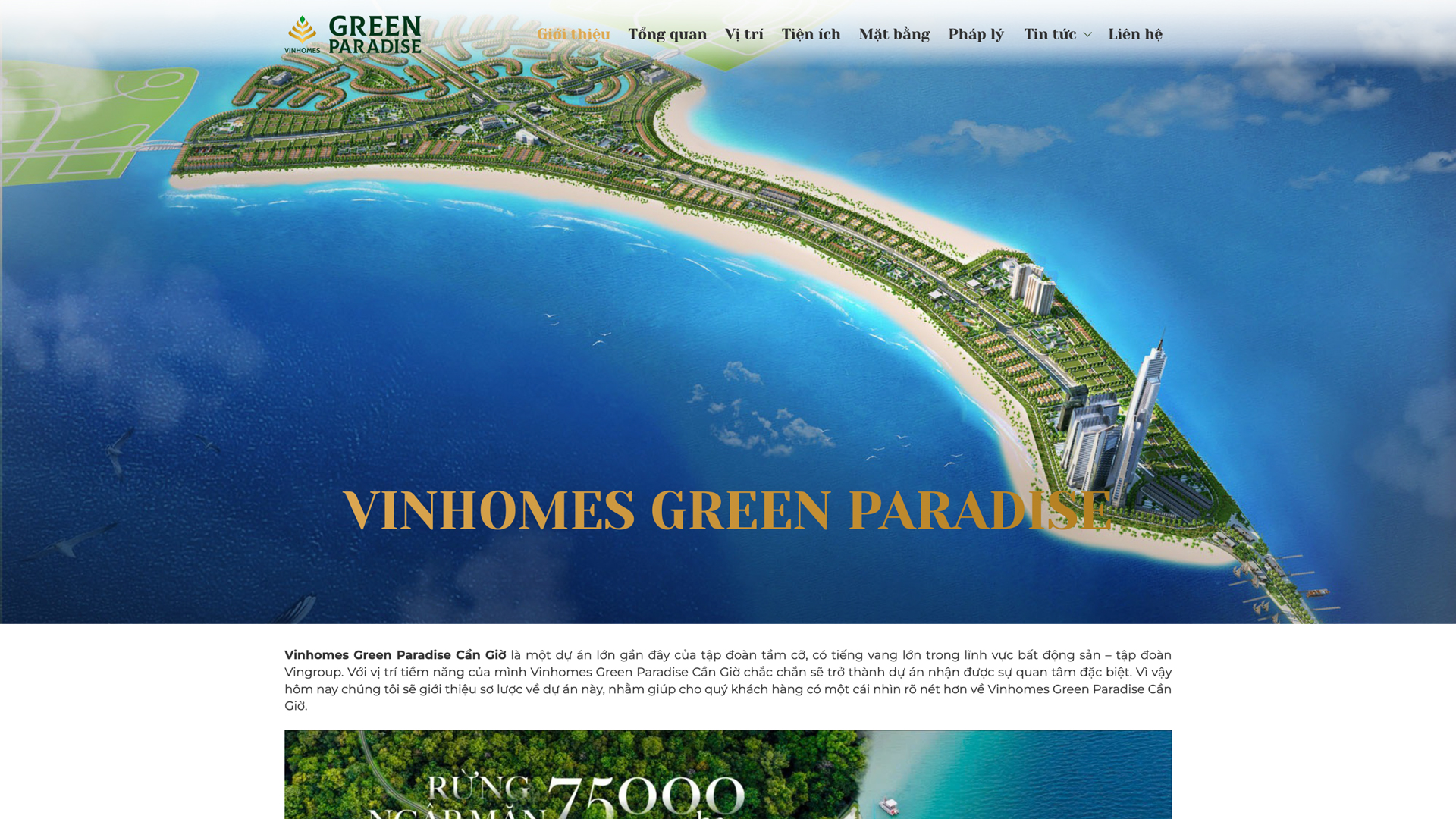 Mẫu Landing Page + Tin tức