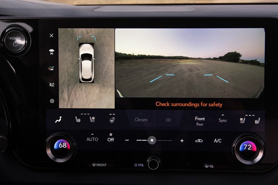 camera 360 độ trên lexus rx 350h luxury