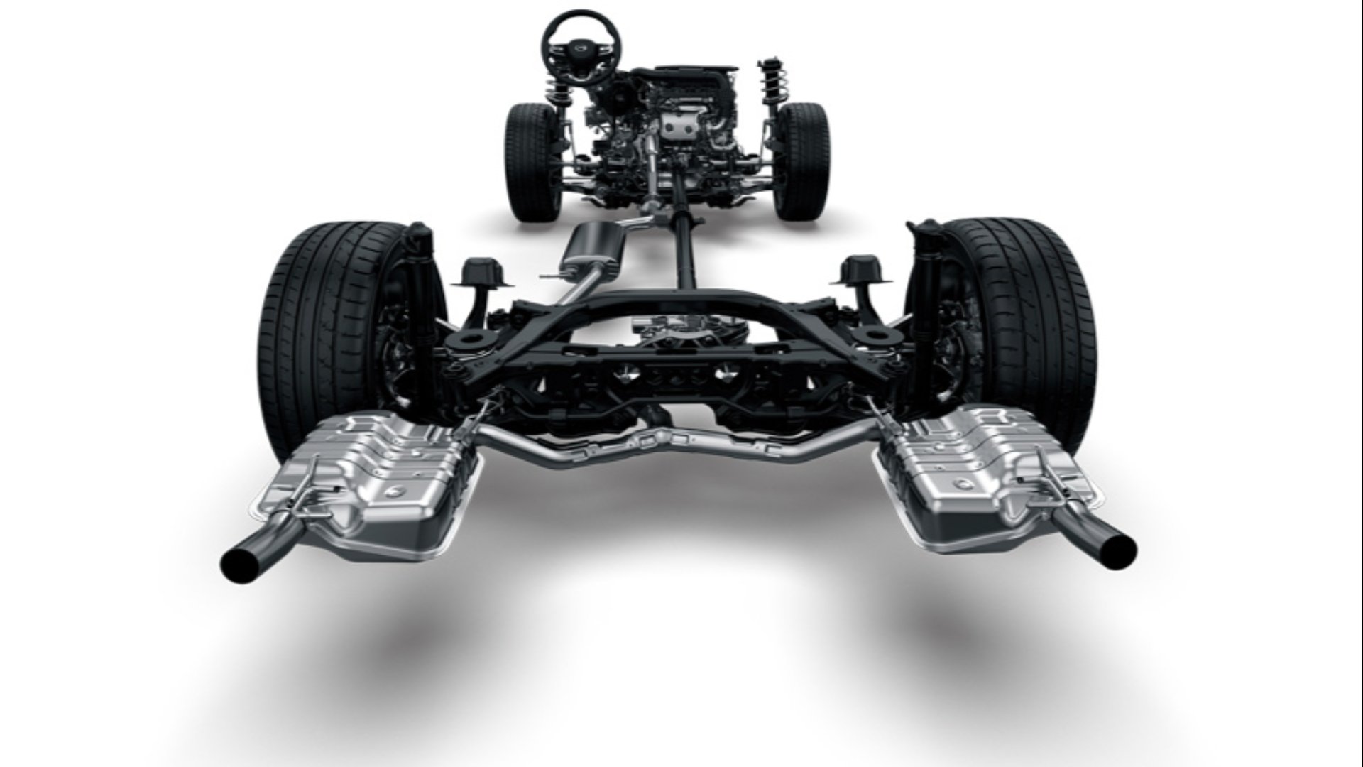 Hệ thống khung gầm vững chắc của All-New GS8 giúp chiếc xe vận hành vô cùng ổn định trên mọi điều kiện địa hình.