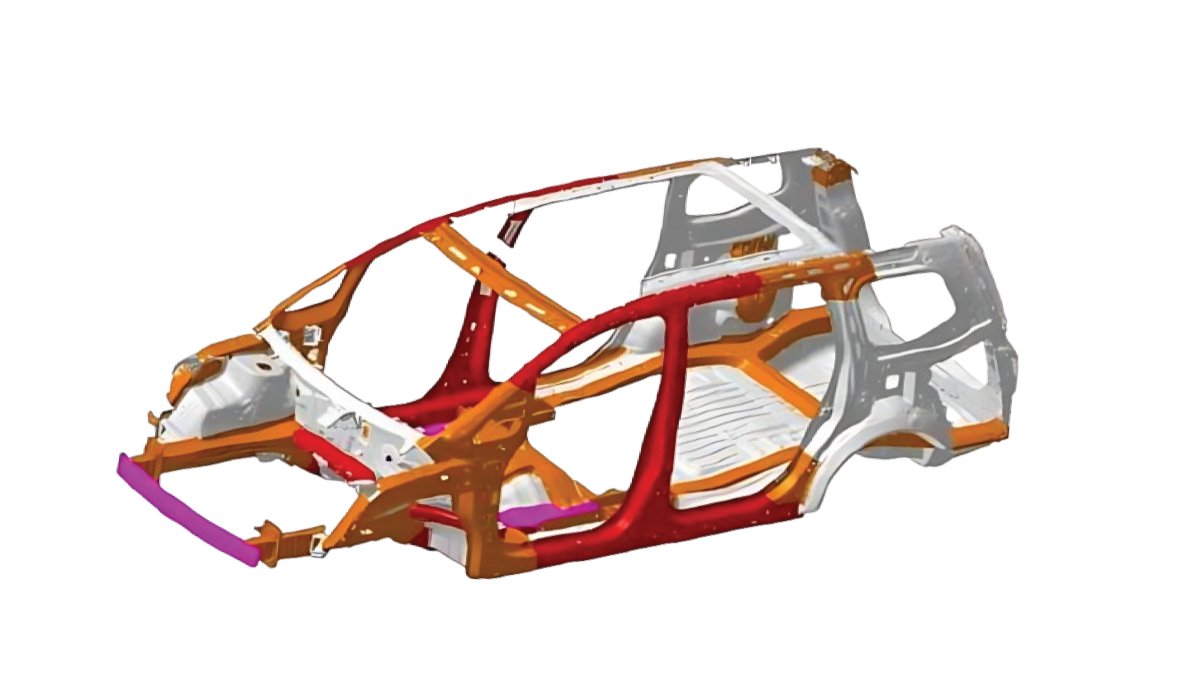 Khung xe sử dụng thép cường độ cao đạt chuẩn vật liệu tàu ngầm vững chắc