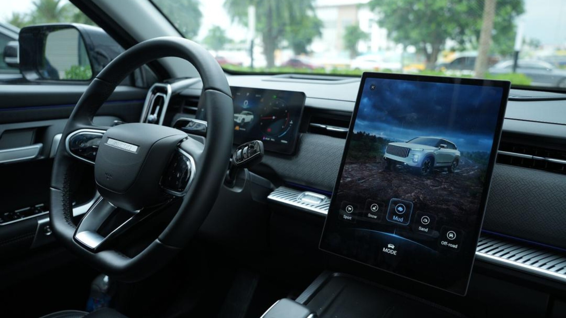 Không gian khoang lái Jaecoo J7 Flagship AWD sang trọng và tối giản