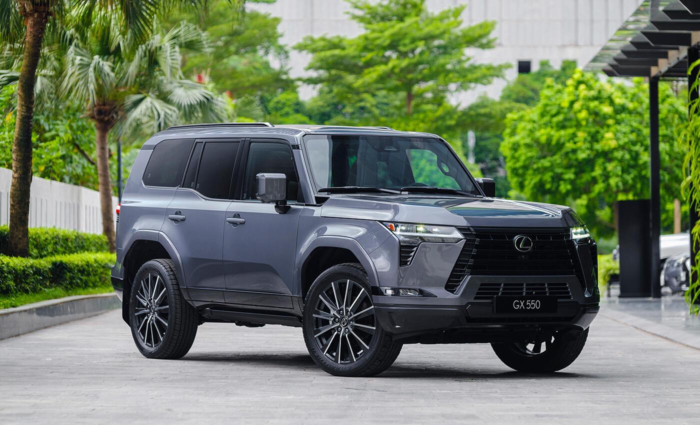 Màu xám Mercury Gray (1H9) xe Lexus GX