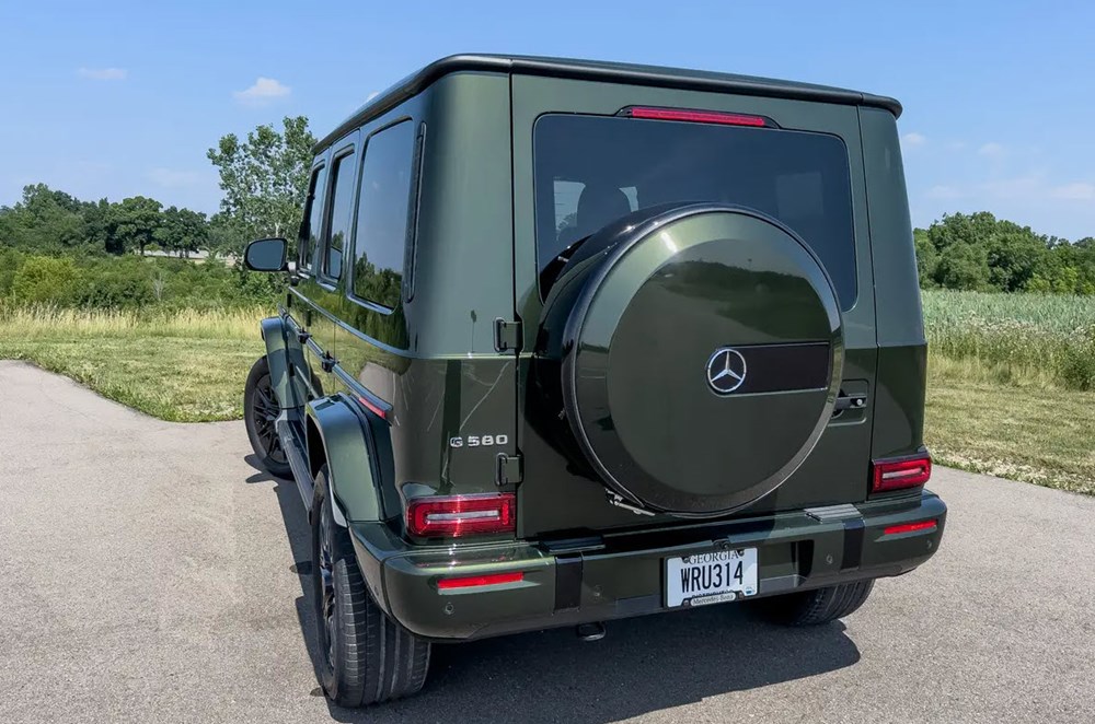 Thiết kế đuôi xe Mercedes-Benz G 580 EQ