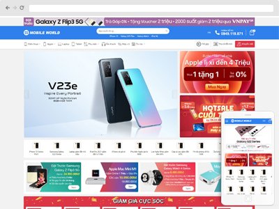 Mobile World - Màu xanh lá cây