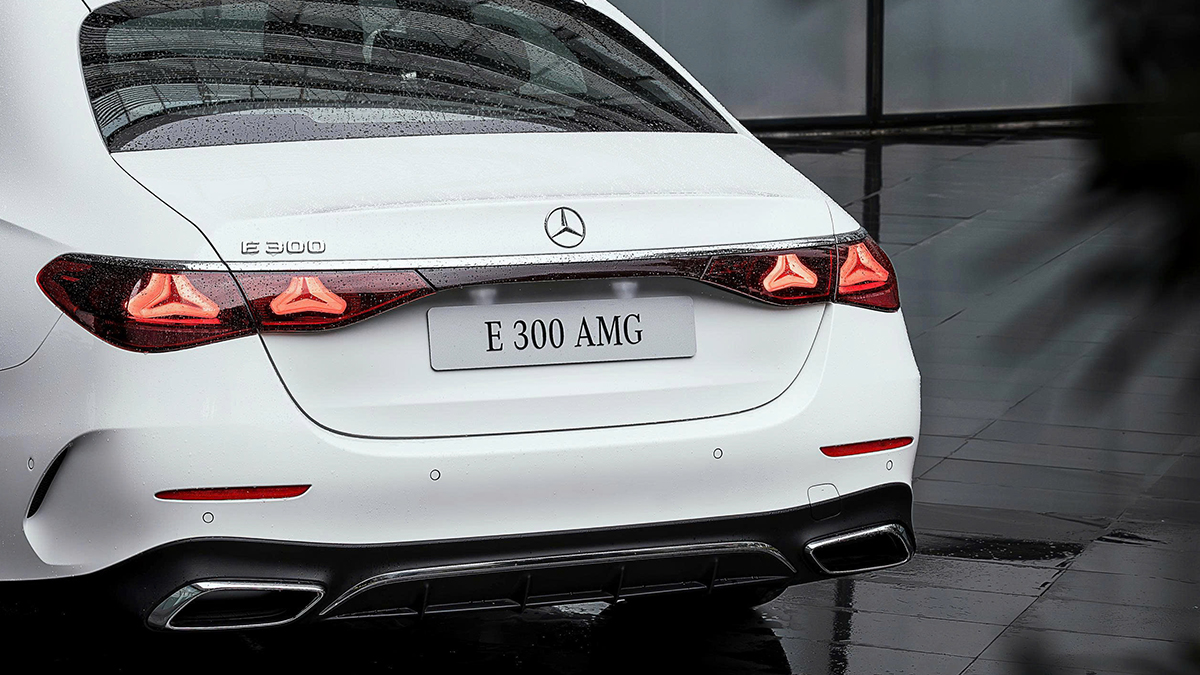 Cụm đèn hậu LED 3D tạo hình ngôi sao ba cánh