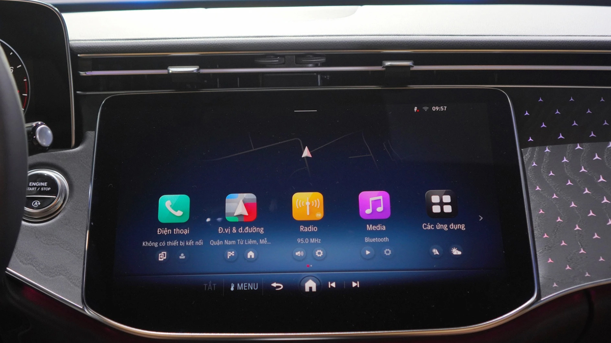 Hệ thống giải trí MBUX thế hệ thứ 3 là điểm nhấn công nghệ nổi bật