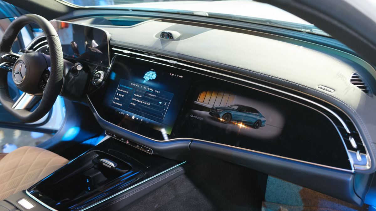 Hệ thống giải trí MBUX thế hệ thứ 3 là điểm nhấn công nghệ nổi bật