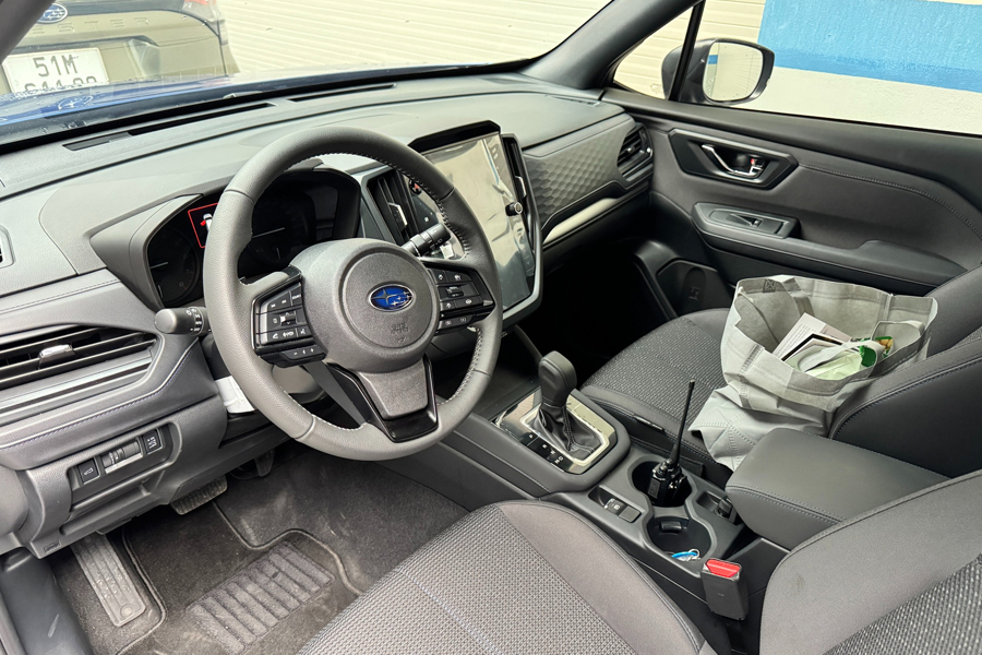 Không gian nội thất rộng rãi tiện nghi