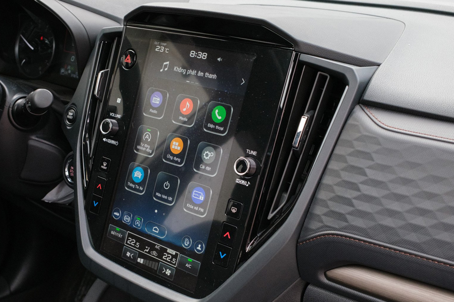 Màn hình giải trí đặt dọc 8 inch