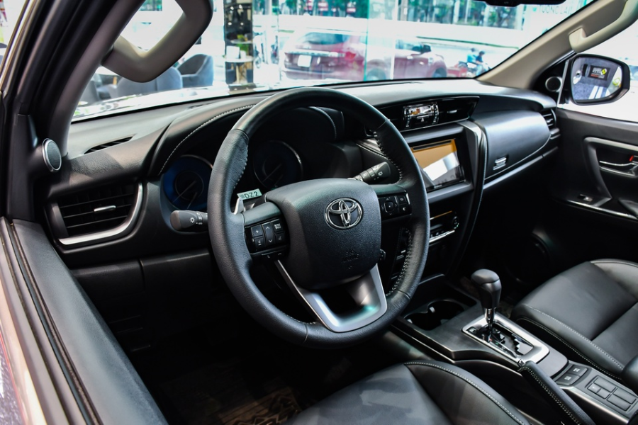 Không gian nội thất rộng rãi thoải mái